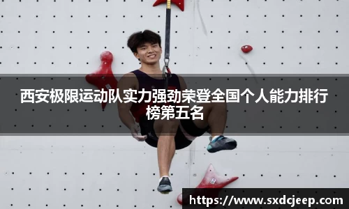 西安极限运动队实力强劲荣登全国个人能力排行榜第五名